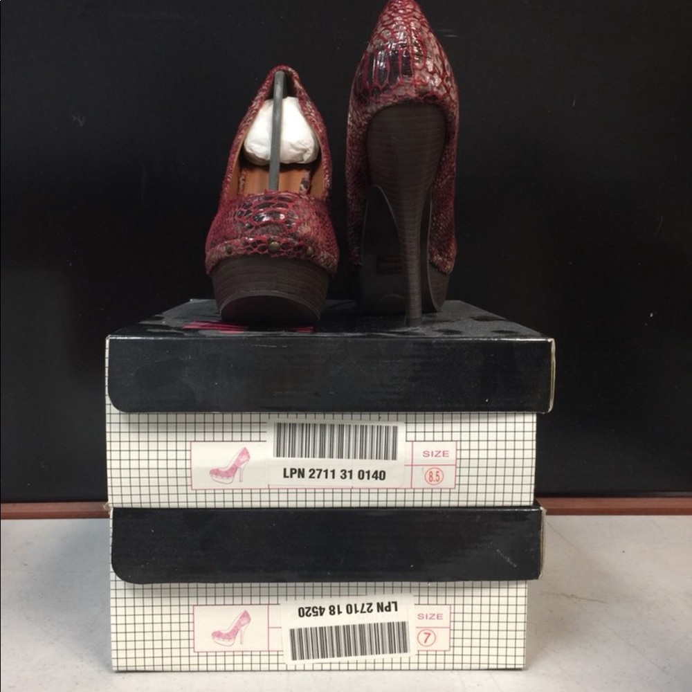 NEW Miss Me Osaka Pumps Heels platform shoe - Picture 4 of 8